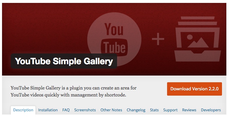 youtube-simple-gallery-wordpress-plugins